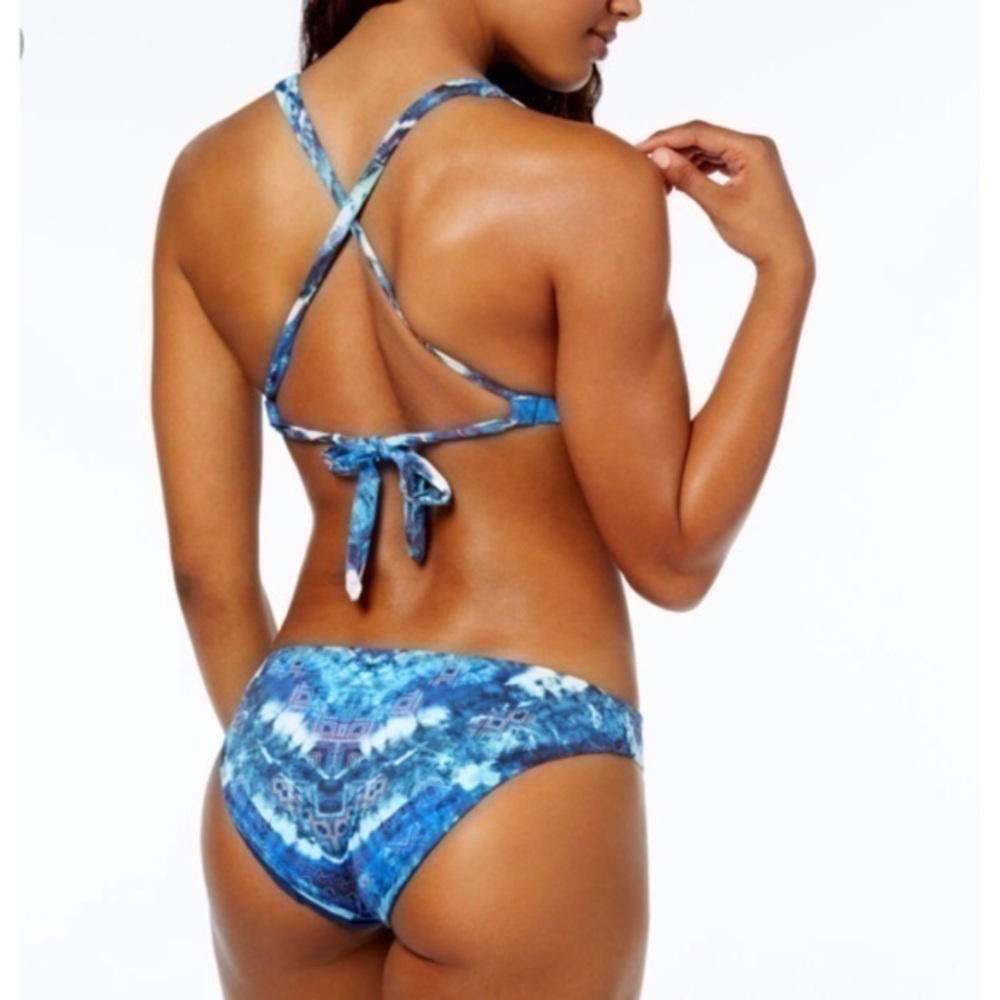 Lucky Brand Reversible Halter Bikini